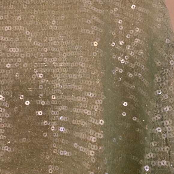 NWT Sequin Crop Top - Picture 3 of 6